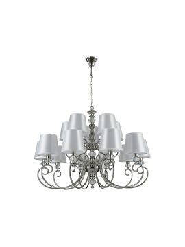 Подвесная люстра Newport Marta 1210+5/C nickel М0071147