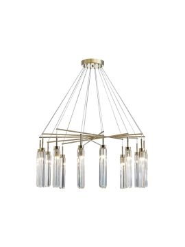 Подвесная люстра Newport 4524+10/S gold М0068063