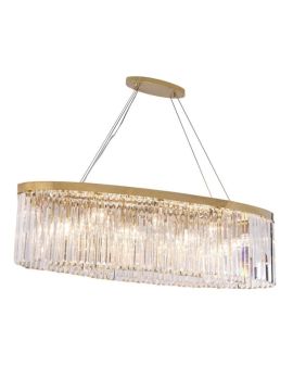 Подвесная люстра Newport 10119+7/S gold М0063196