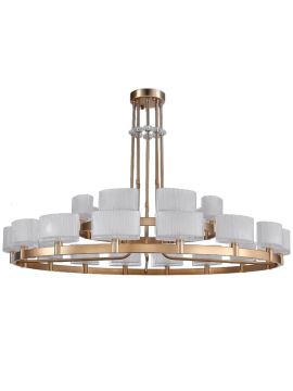 Подвесная люстра Newport 4338+16/C gold М0062174