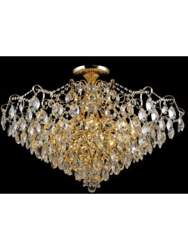Потолочная люстра Crystal Lux Contessa PL12 Gold