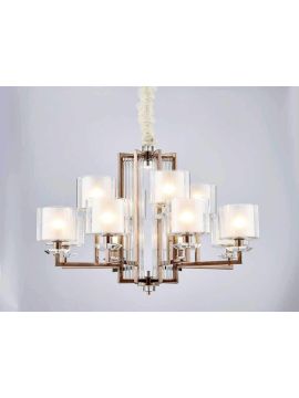 Подвесная люстра Newport 4408+4/C Black Nickel М0058546