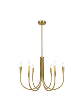 Люстра на штанге Freya Branches FR5253PL-06BS