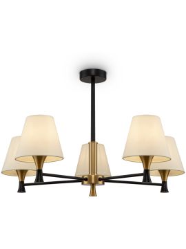 Люстра на штанге Freya Perfetto FR5098PL-05BBS