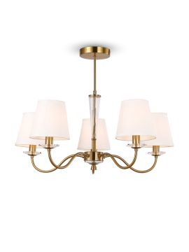 Люстра на штанге Freya Osborn FR2027PL-05BS