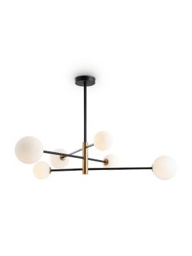 Люстра на штанге Freya Sphirity FR5376CL-06B