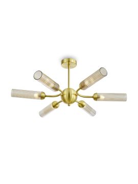 Люстра на штанге Freya Borgy FR5379CL-06G