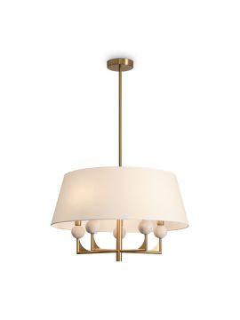 Люстра на штанге Freya Riley FR2043CL-05BS1