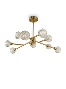 Люстра на штанге Freya Grace FR5114PL-09BZ