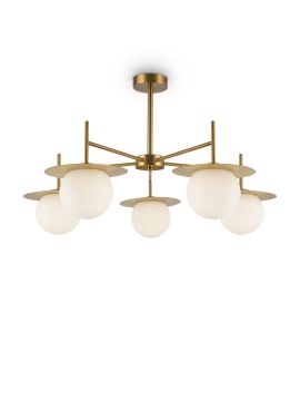 Люстра на штанге Freya Camelia FR5202PL-05BS