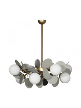 Люстра на штанге Loft IT Matisse 10008/8 Grey