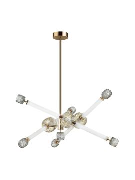 Люстра на штанге Odeon Light Kliff 5426/54CL