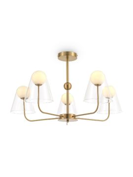 Люстра на штанге Freya Doublety FR5382PL-05BS