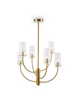 Люстра на штанге Maytoni Arco MOD223PL-06BS