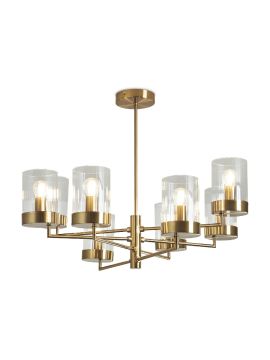 Люстра на штанге Freya Clip FR5426PL-08BS