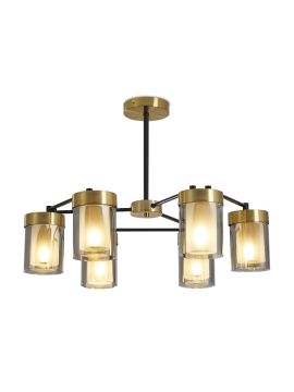 Люстра на штанге Freya Lora FR5432PL-06BBS