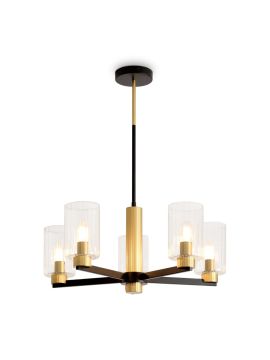 Люстра на штанге Freya Ombre FR2051CL-05BBS