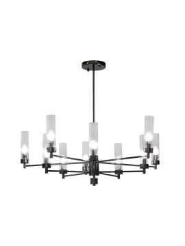 Люстра на штанге AM Group INDIGO SP10 PEARL BLACK