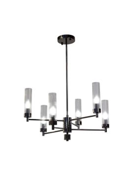 Люстра на штанге AM Group INDIGO SP6 PEARL BLACK