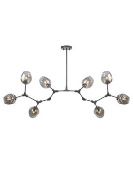 Люстра на штанге AM Group LOFT-8 BK