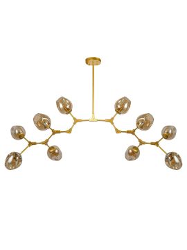 Люстра на штанге AM Group LOFT-10 GL