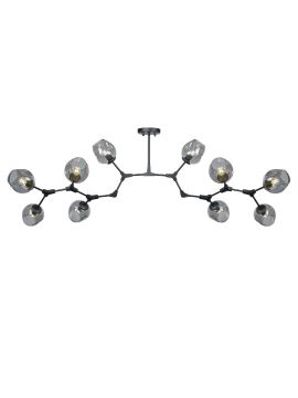 Люстра на штанге AM Group LOFT-10 BK