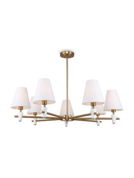 Люстра на штанге Freya Pietra FR5371CL-07BS