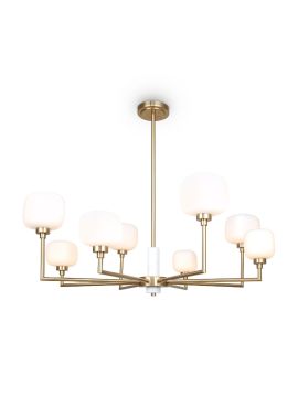 Люстра на штанге Freya Tender FR5373CL-08BS