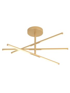 Люстра на штанге Crystal Lux LARGO PL32W D730 GOLD