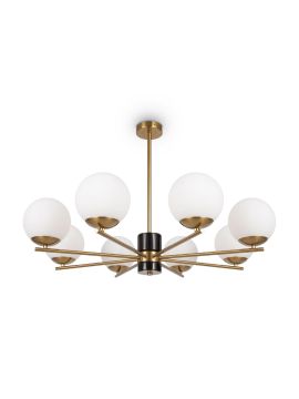 Люстра на штанге Freya Marble FR5230PL-08BS