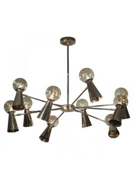 Люстра на штанге Loft IT Halley 10046/10 Gold