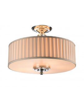 Люстра на штанге Newport 3105/PL бежевый плиссированный