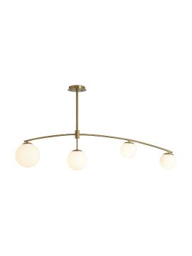 Люстра на штанге Freya Hanger FR5443CL-04BS