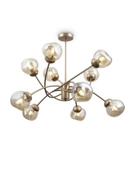 Люстра на штанге Freya Volani FR8017PL-10MG