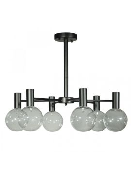 Люстра на штанге Loft IT Tiara 10045/6 Black