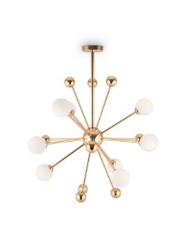 Люстра на штанге Freya Planets FR5200PL-09FG