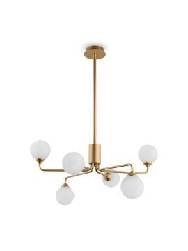 Люстра на штанге Freya Alexis FR5120PL-06G