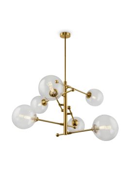 Люстра на штанге Freya Maddison FR5115PL-06BZ