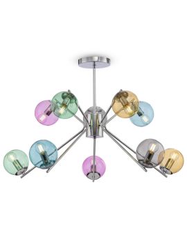 Люстра на штанге Freya Nancy FR5083PL-10CH
