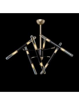 Люстра на штанге Freya Edera FR5006PL-12B