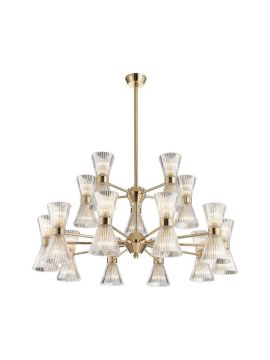 Подвесная люстра Newport 3610+5/C Gold М0061093