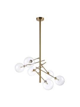 Подвесная люстра Crystal Lux MARCOS SP6 BRONZE