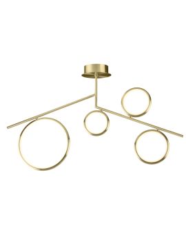 Подвесная светодиодная люстра Mantra Olimpia Oro 6580