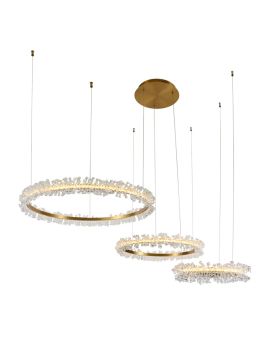 Подвесной светодиодный светильник Kink Light Лаура 08246,36PA