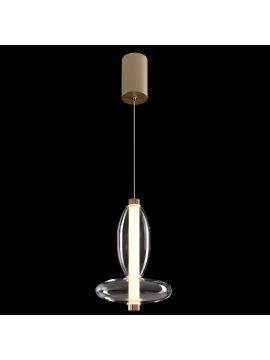 Подвесной светильник Crystal Lux QUASAR SP7W LED TRANSPARENT