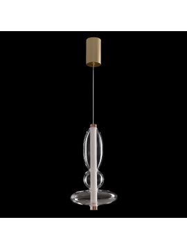 Подвесной светильник Crystal Lux QUASAR SP10W LED TRANSPARENT