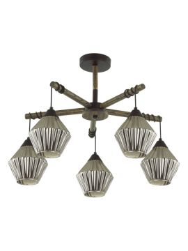 Потолочная люстра Lumion Justine 4564/5C