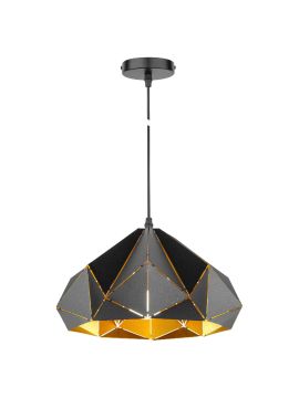 Подвесной светильник AM Group AM325 BK+GL
