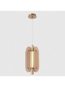 Подвесной светильник Crystal Lux AMARILLO SP18W LED BRASS