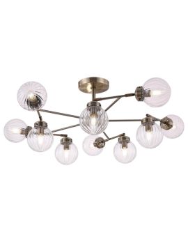 Потолочная люстра Freya Daisy FR5041PL-10BS